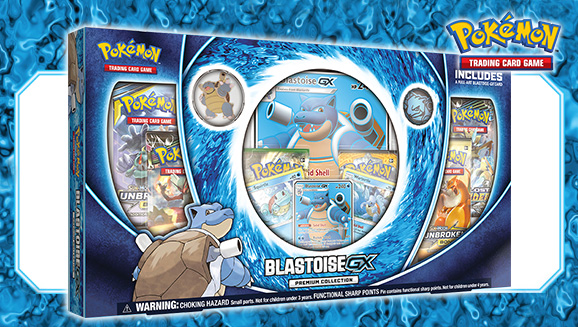 Pokémon Blastoise-GX Premium Collection Box